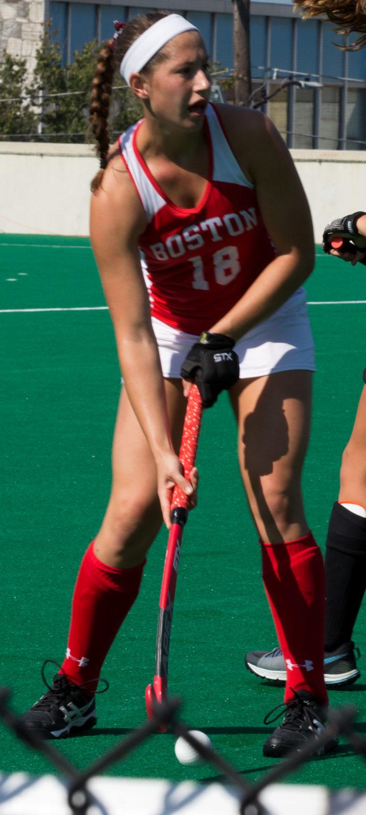 Sophomore Kiley Gallagher and the Terriers look to advance in the NCAA tournament. PHOTO BY NATALIE CARROLL/ DAILY FREE PRESS STAFF