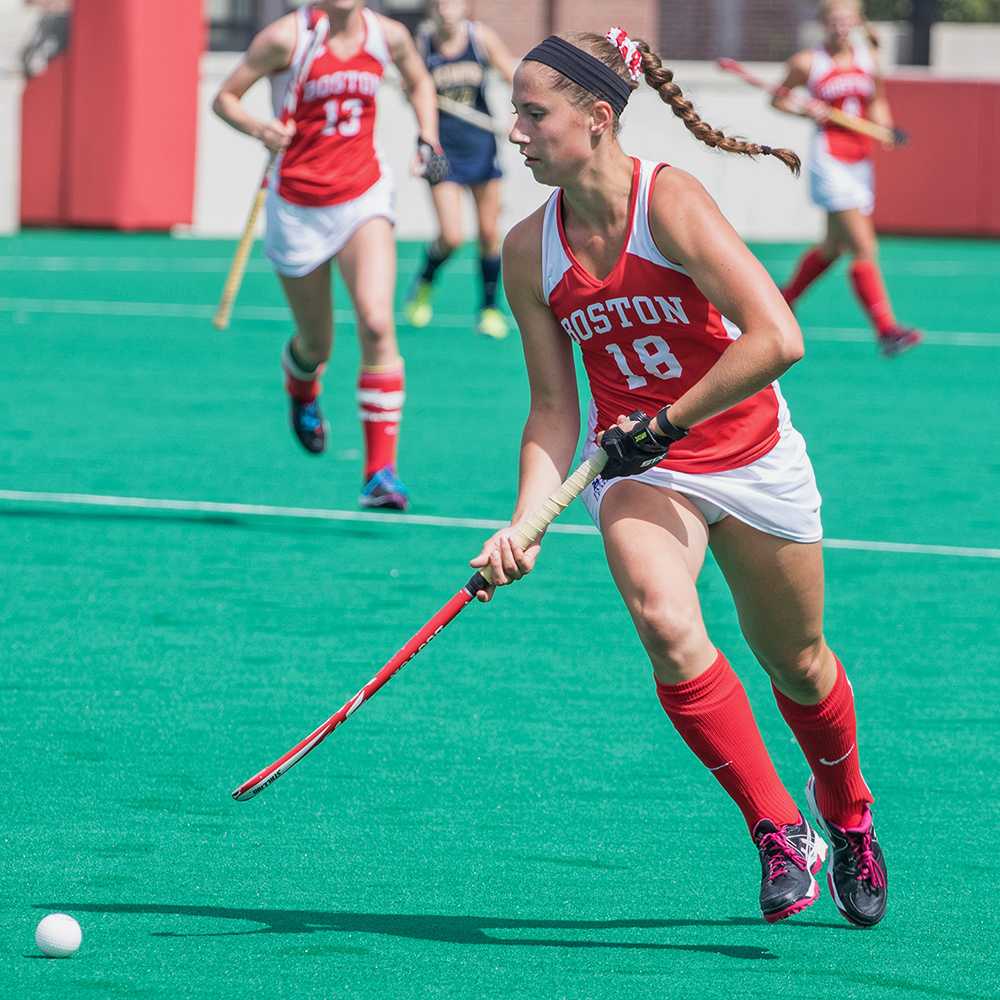 Junior Kiley Gallagher has one assist thus far in the season and is second on the team in shots. PHOTO BY JUSTIN HAWK/ DFP FILE PHOTO