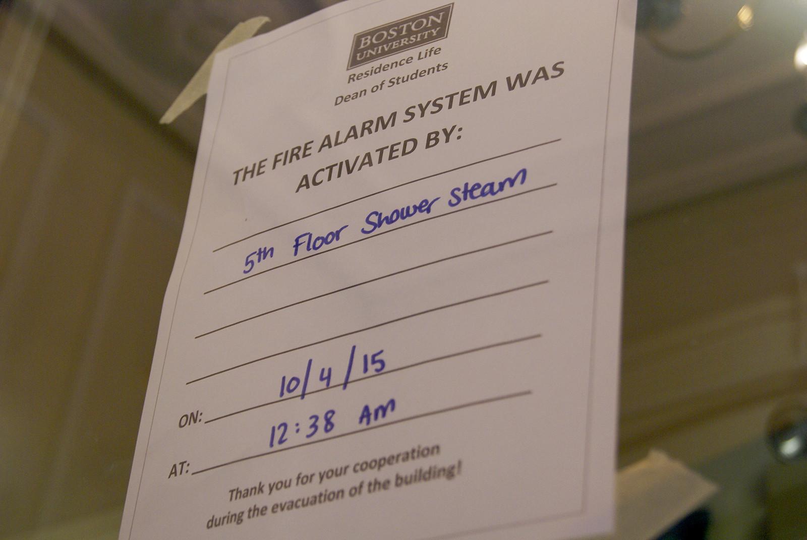 Boston University’s Annual Security and Fire Safety Report, detailing the crimes and fires that occurred on the Charles River Campus and Medical Campus, was released Thursday. PHOTO BY JAKE FRIEDLAND/DAILY FREE PRESS CONTRIBUTOR