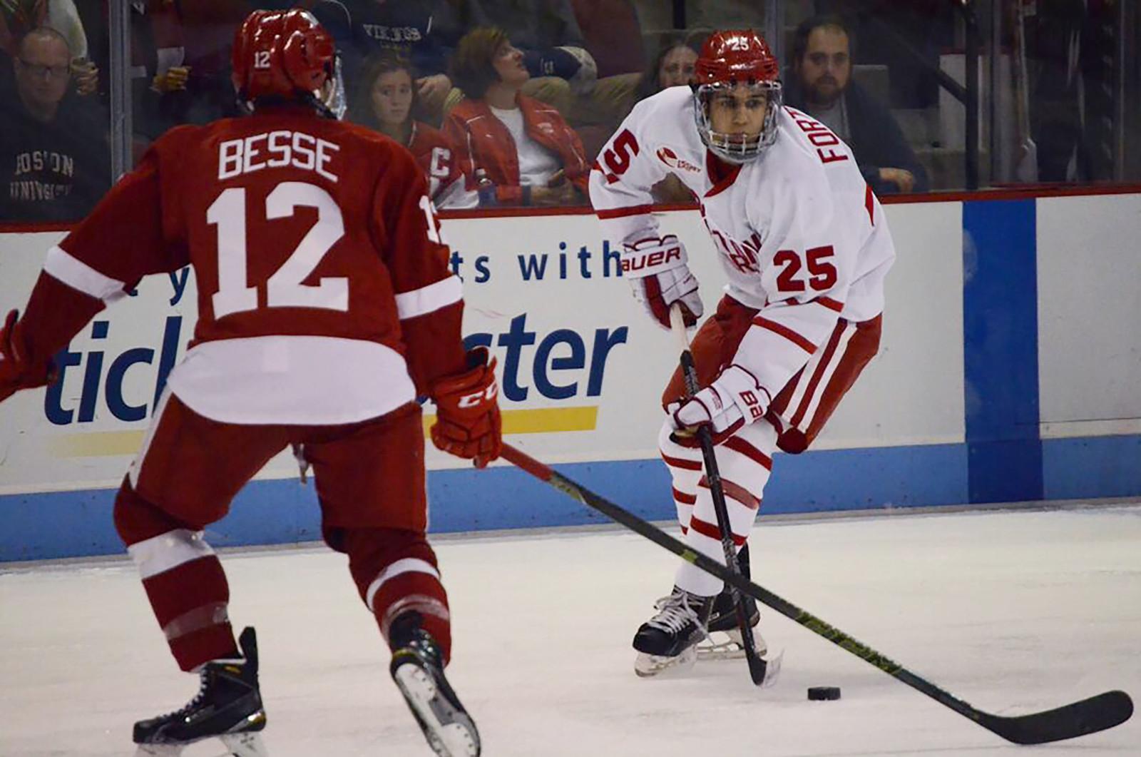 No. 6 Terriers improve attitude, play in home win over Wisconsin