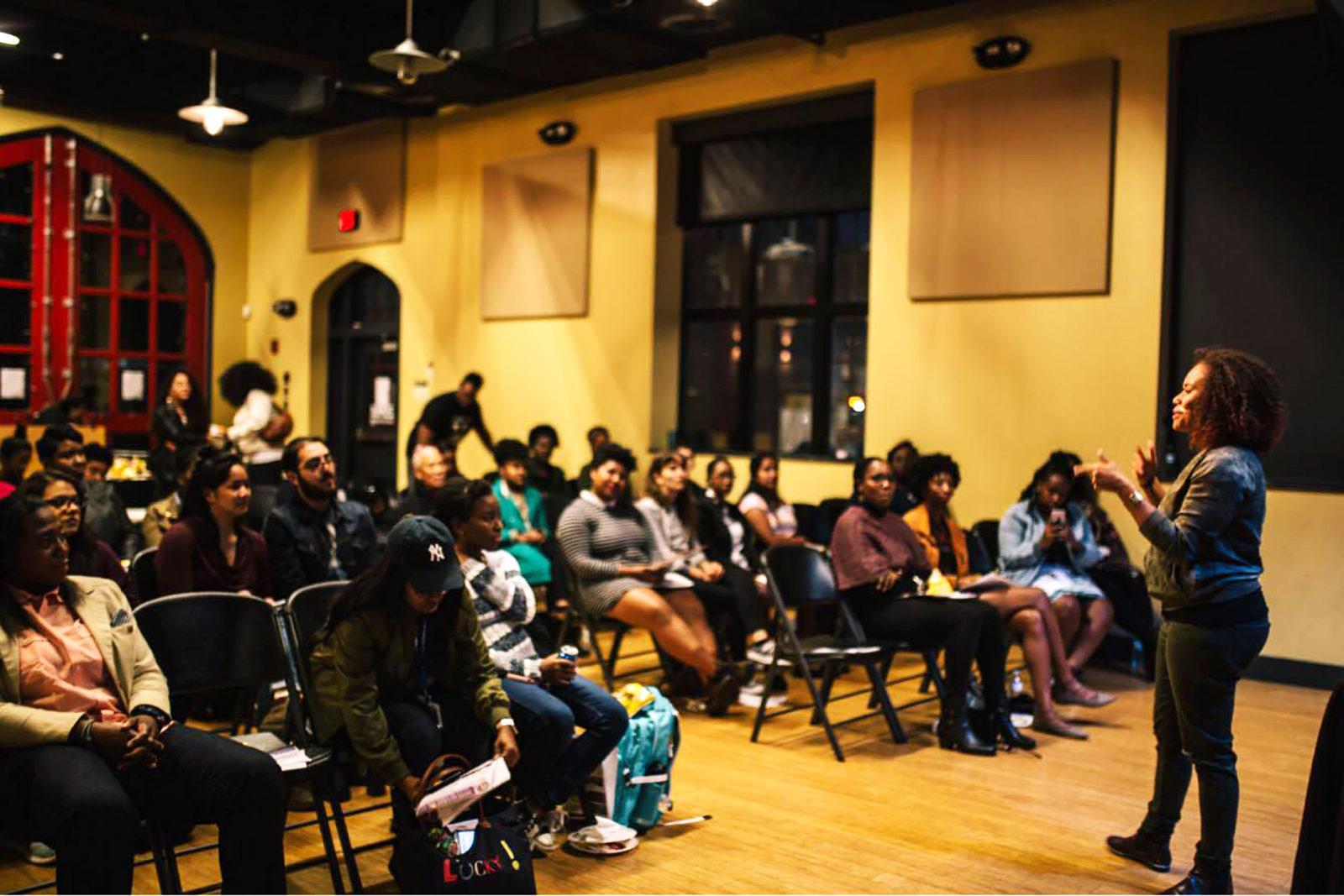 BAMS Fest presents panel discussion "Souls of Women: Womanism, Arts, Music and Social Change" Saturday night featuring a performance from Jha D Williams. PHOTO COURTESY MAYA RAFIE