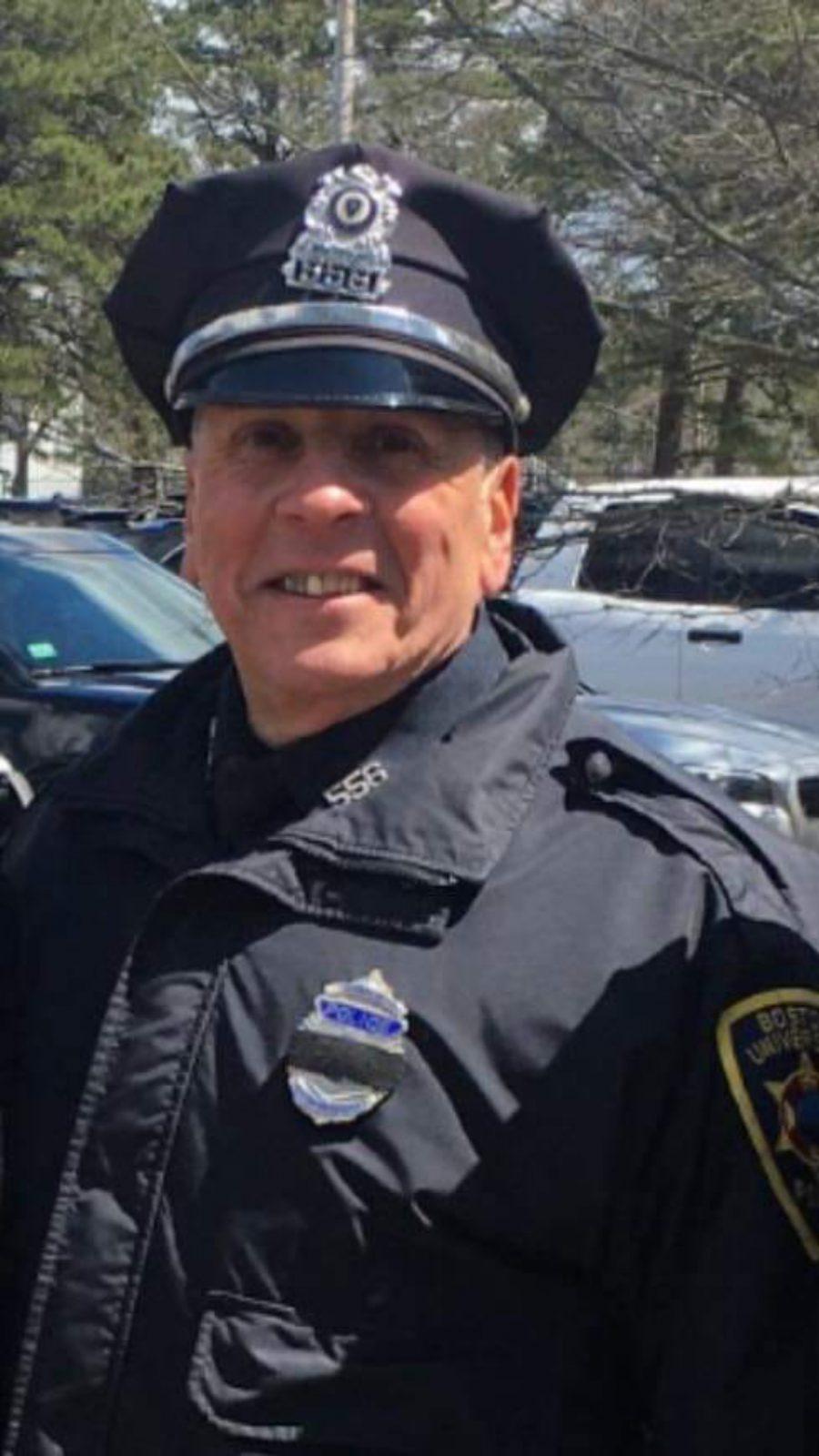 Officer Ronald Gately, a 21-year veteran of the Boston University Police Department, died Thursday. COURTESY OF BUPD