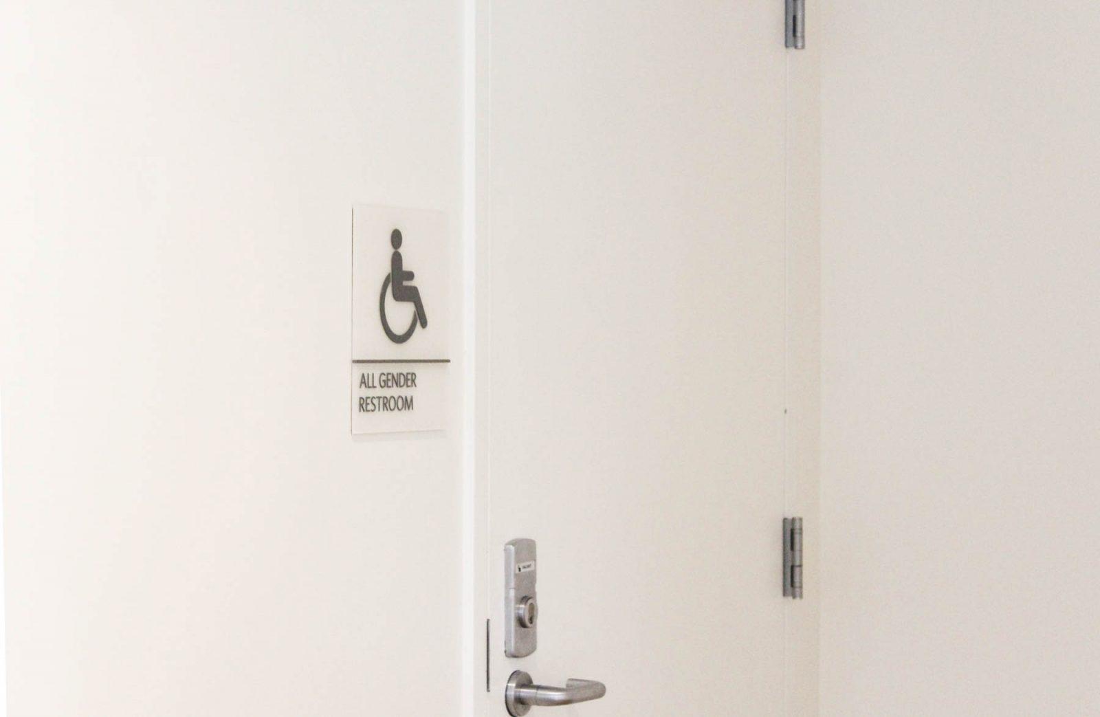 Boston University's Center for Gender, Sexuality and Activism (CGSA) submitted a proposal to the BU's administration in February pushing for gender-neutral bathrooms on campus. PHOTO BY RACHEL SHARPLES/ DAILY FREE PRESS STAFF