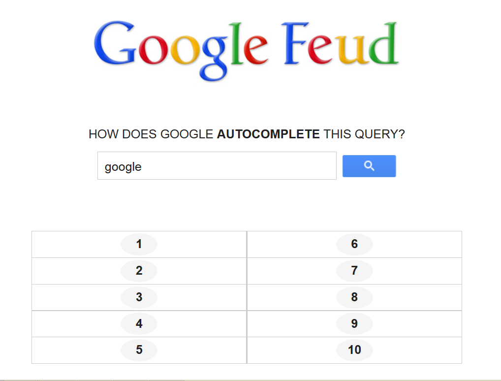 I was playing Google Feud and these answers happened - Imgflip