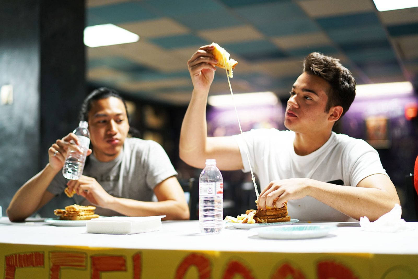 Grilled cheese eating contest raises awareness for sustainability The