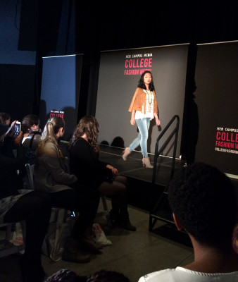 Her Campus Media hosted College Fashion Week at the Revere Hotel in Boston Saturday. PHOTO BY REBECCA ZENG/DAILY FREE PRESS STAFF