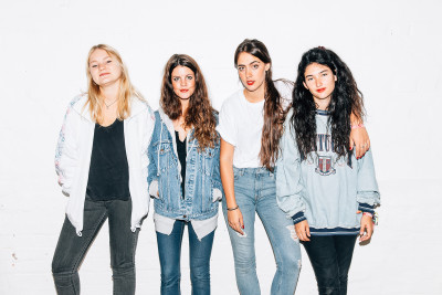 Hinds performed at the Great Scott on Wednesday. PHOTO COURTESY HINDS