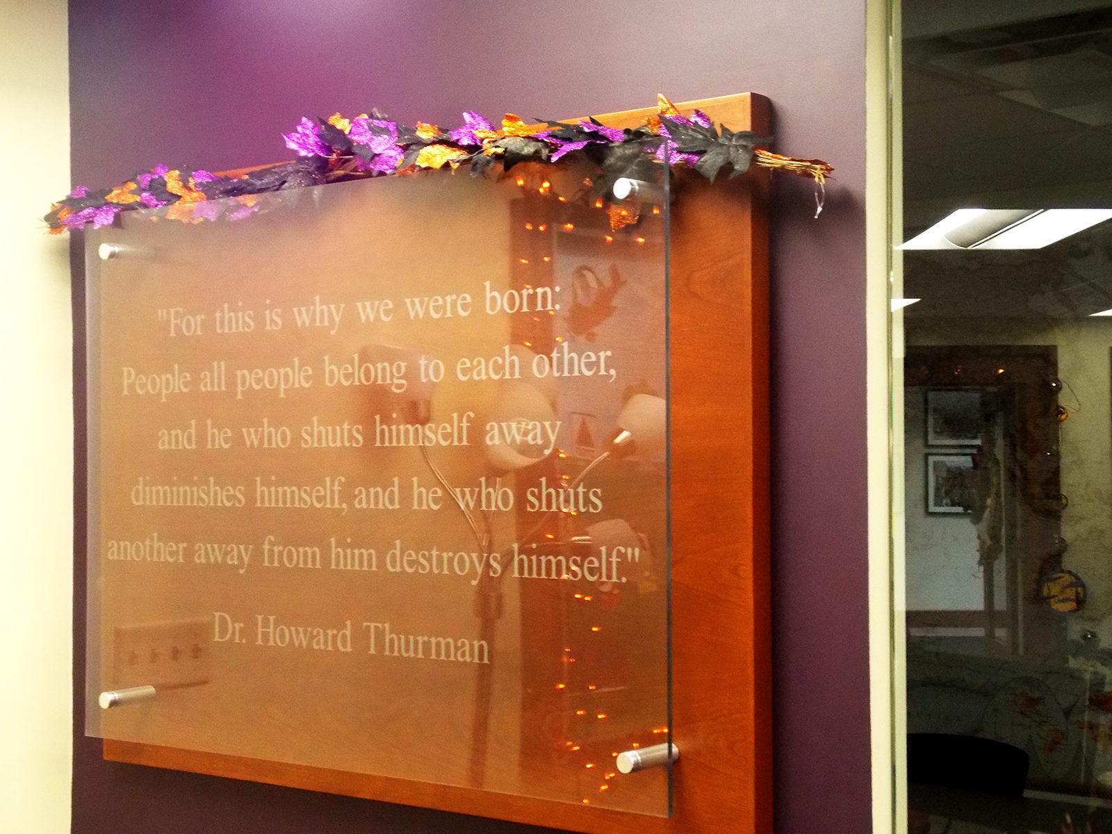 The Howard Thurman Center for Common Ground inaugurates The Common Ground Fund to promote student group interactions. PHOTO BY ELIZA SHAW/ DAILY FREE PRESS STAFF