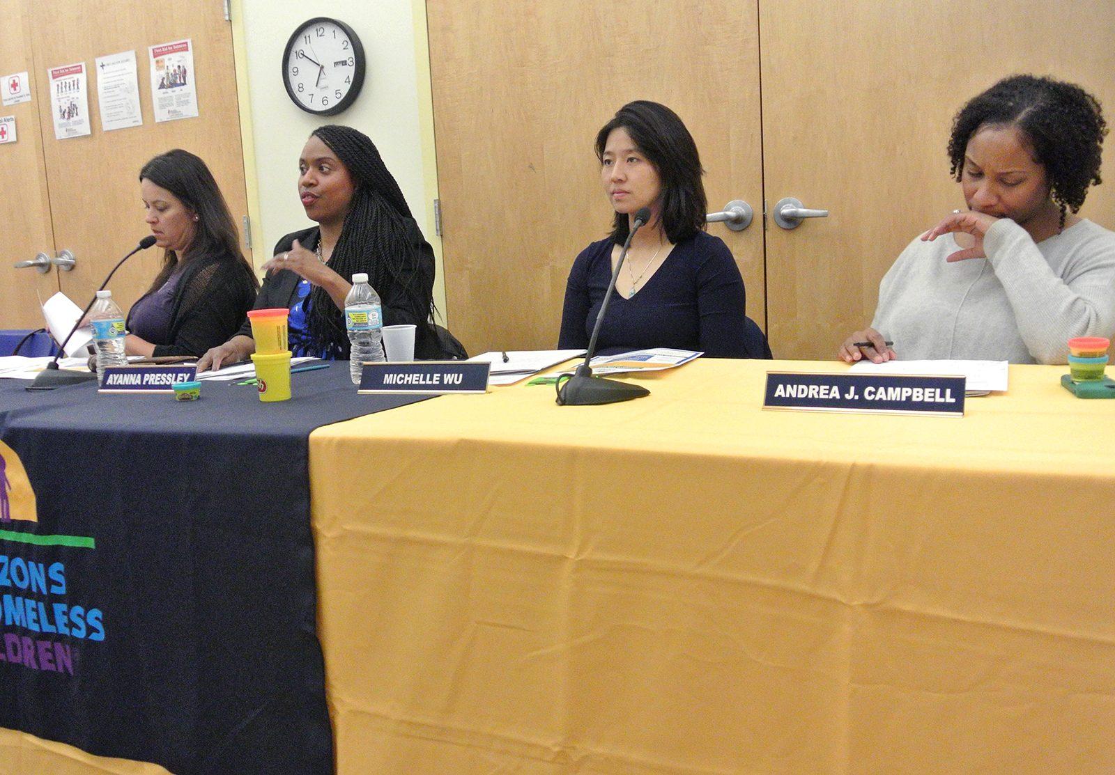 Boston City Councilor Andrea Campbell announced her run for mayor of Boston on Thursday. MARIA CASTILLO/ DFP FILE