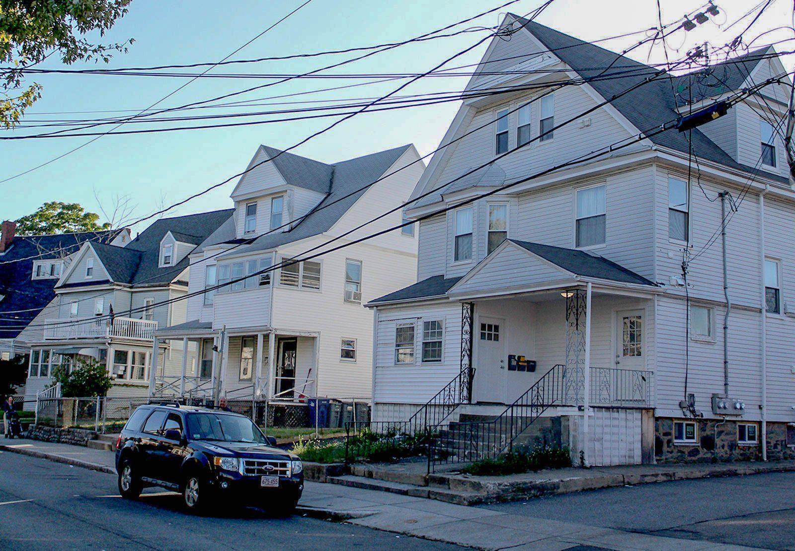 Off-campus housing in Allston. Boston University has suspended 12 students without the possibility of tuition refunds for jointly organizing parties off campus. KATIE GODERE/ DFP FILE 
