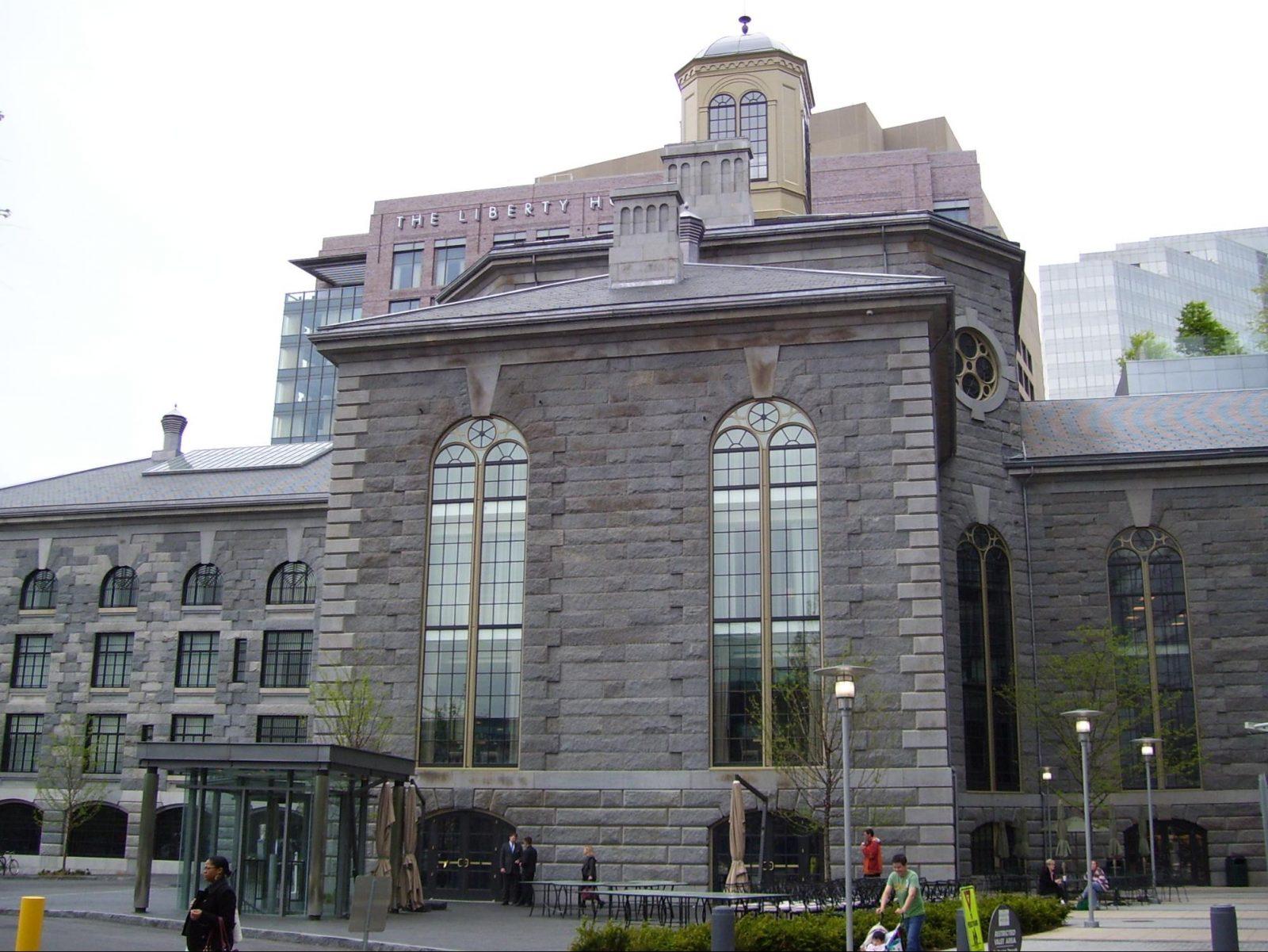 The Suffolk County Jail in Boston. A bill before the Massachusetts Legislature would keep people suffering from drug addiction from being sent to jail for relapsing. COURTESY OF WIKIMEDIA COMMONS