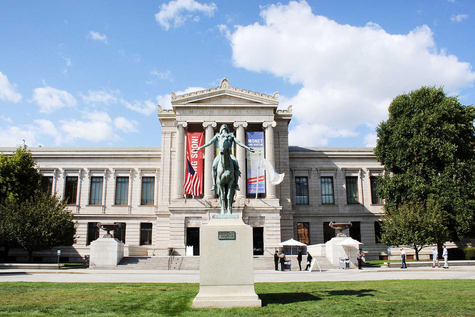 The Museum of Fine Arts will reopen Wednesday after it was shut down for several weeks due to COVID-19 restrictions. KATHERINE FEUERMAN/ DAILY FREE PRESS STAFF 