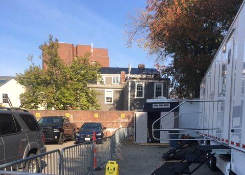 The City of Cambridge and First Church Shelter have partnered to open nine public shower facilities in Harvard Square to serve the homeless community. COURTESY OF JIM STEWART