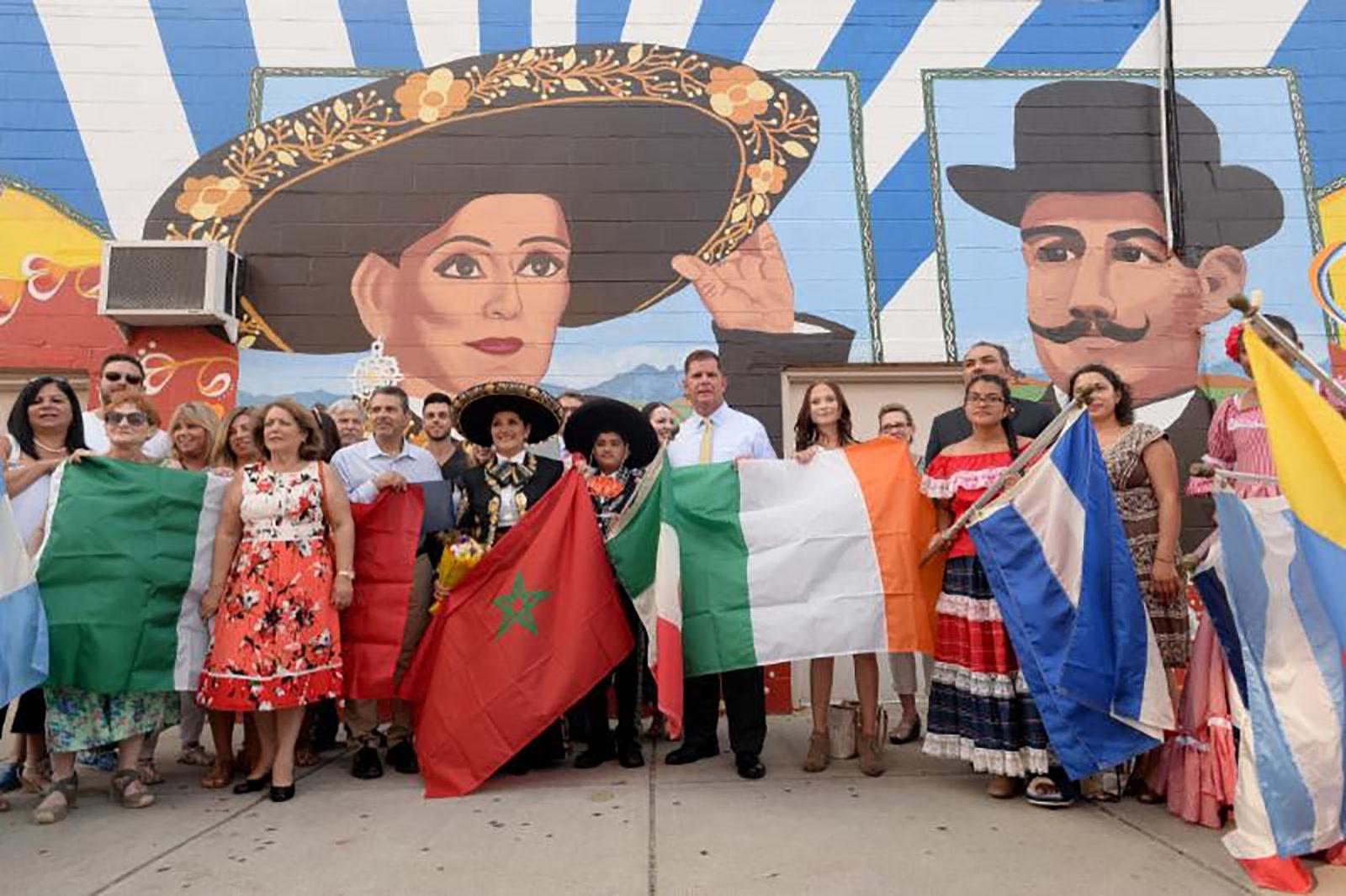 The Massachusetts Immigrant and Refugee Advocacy Coalition expresses upset at President Donald Trump’s move to end the Deferred Action for Childhood Arrivals program. PHOTO COURTESY PRESS OFFICE OF MAYOR WALSH