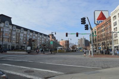 Boston Transportation Department initiates Neighborhood Slow Streets, a new program aims at improving roadway safety within defined residential areas. PHOTO BY CAROLYN KOMATSOULIS/ DAILY FREE PRESS STAFF