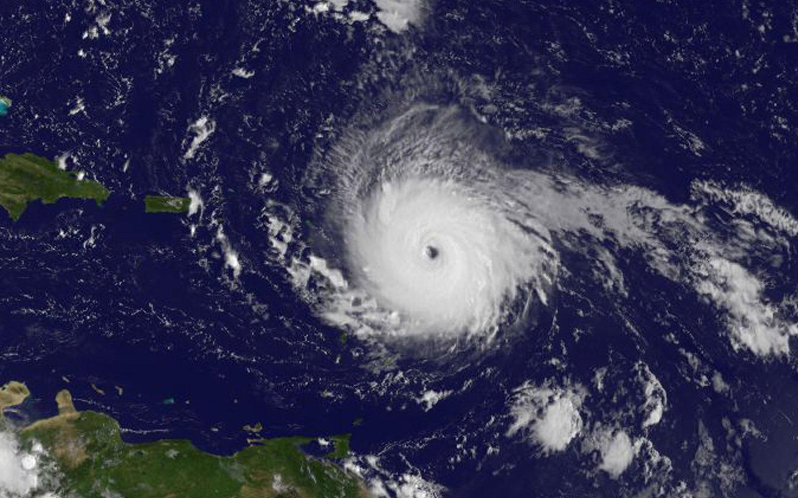 Stephen Flynn, founding director of the Global Resilience Institute at Northeastern University, says that Boston would be extremely vulnerable to a hurricane like Irma or Harvey. PHOTO COURTESY NASA/NOAA GOES PROJECT