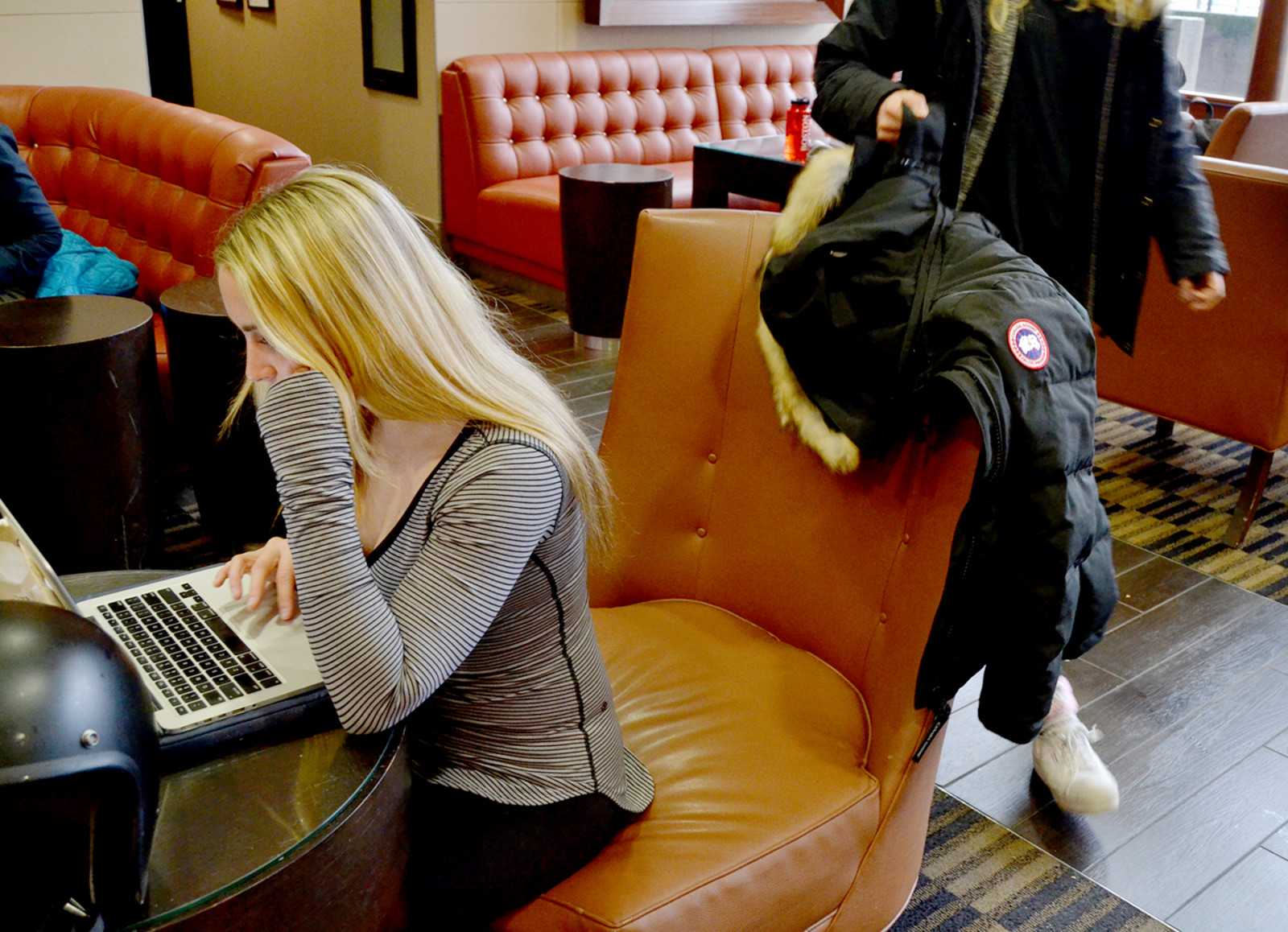 Eight Canada Goose brand jackets have been reported stolen in 2015, according to BUPD data collected through October. PHOTO ILLUSTRATION BY SOFI LAURITO/DAILY FREE PRESS CONTRIBUTOR