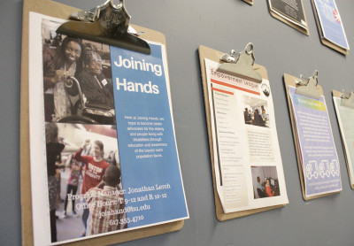 Joining Hands is a program within the Boston University Community Service Center that helps students connect with elders and people with disabilities. PHOTO ILLUSTRATION BY RACHEL MCLEAN/DAILY FREE PRESS STAFF