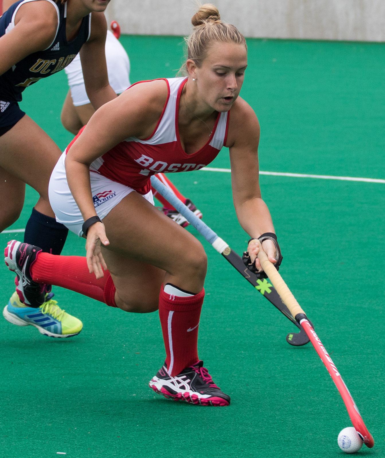 Senior Captian Grace Boston currently leads the Terriers in points with five. PHOTO BY JUSTIN HAWK/ DFP FILE PHOTO