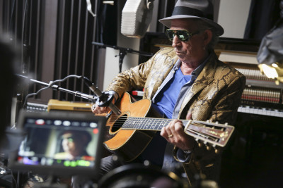 Keith Richards in the Netflix original documentary, "Keith Richards: Under the Influence." PHOTO COURTESY J.ROSE/NETFLIX
