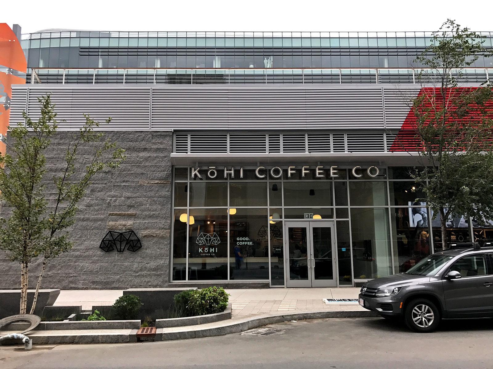Kohi Coffee opens in Brighton Oct. 12. PHOTO BY YVETTE LOPEZ/ DAILY FREE PRESS STAFF