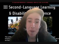 Second-Language Learning and Disabilities virtual conference