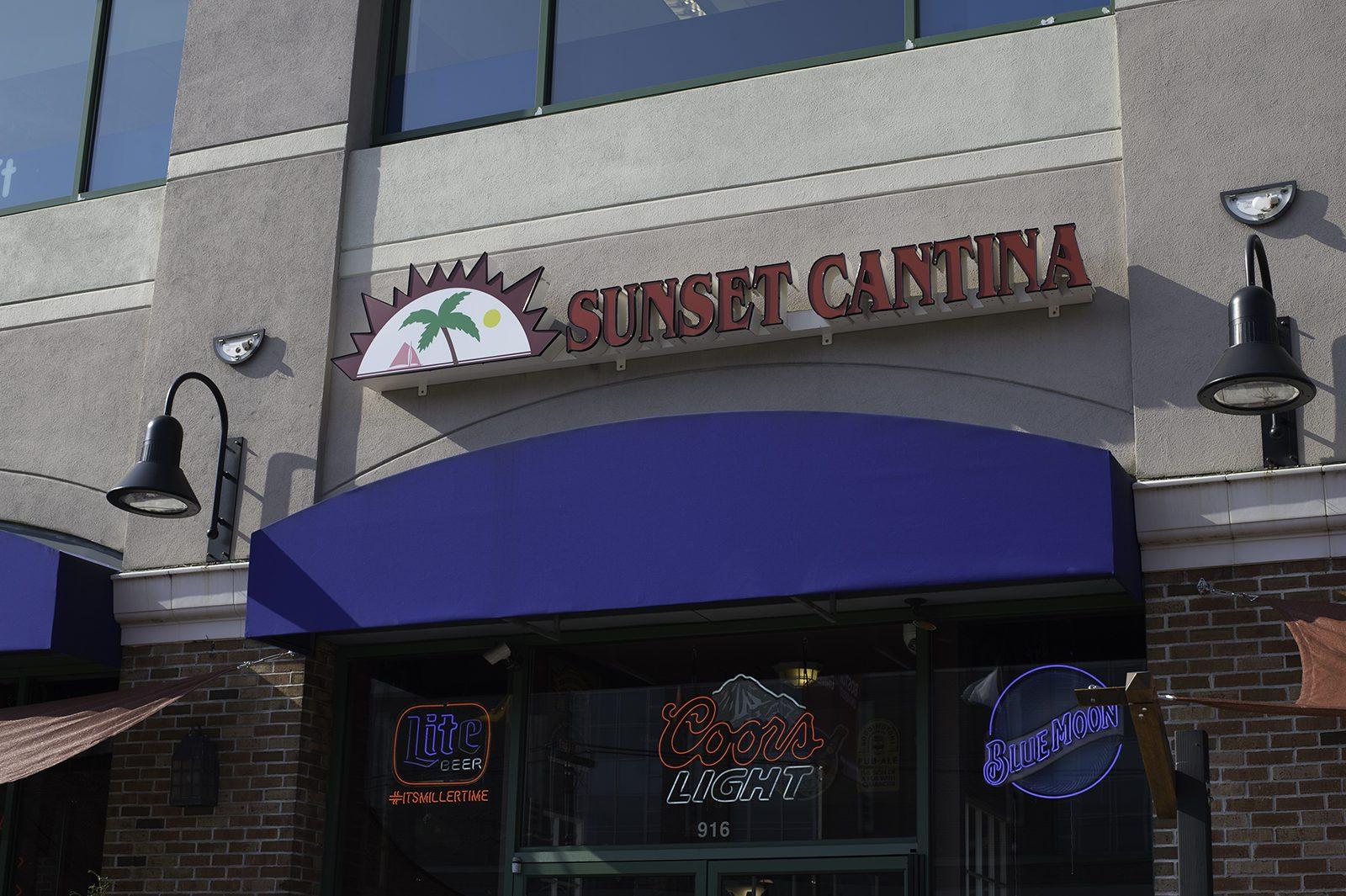 Sunset Partners Inc., the parent company of Sunset Cantina at 916 Commonwealth Ave., is filing for bankruptcy. PHOTO BY MADDIE MALHOTRA/ DAILY FREE PRESS STAFF