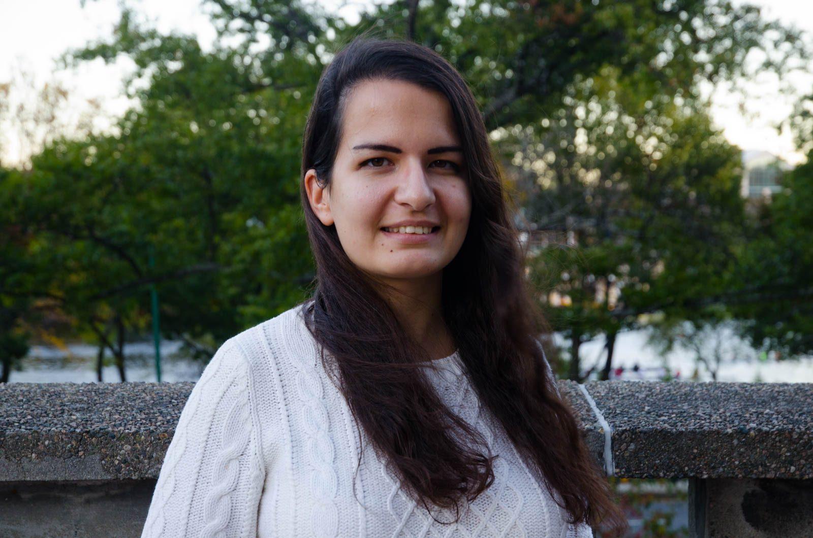 Boston University alumna Mariia Yelizarova is the head and vice president of strategic communications for Younk. GUTHRIE KUCKES/ DAILY FREE PRESS STAFF
