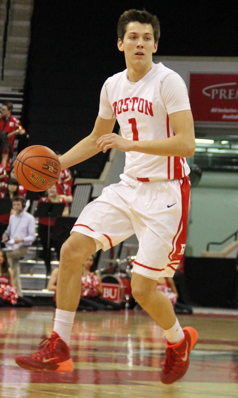 Senior forward Nick Havener and the Terriers will turn their attention to UConn. PHOTO BY SARAH SILBIGER/ DFP FILE PHOTO