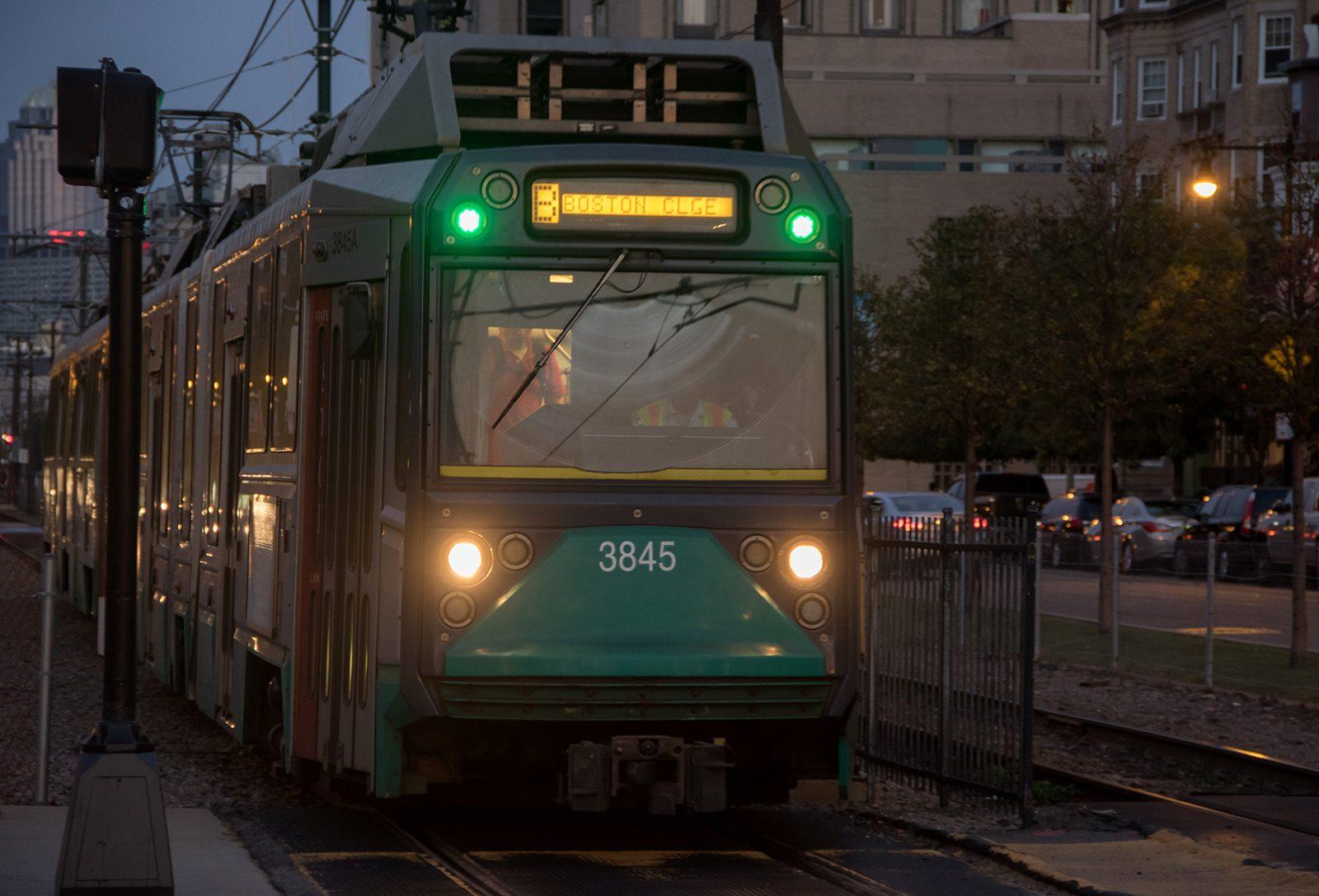 The MBTA is considering partnering with private shuttle company Bridj to provide late-night service to passengers. PHOTO BY JUSTIN HAWK/ DFP FILE PHOTO 