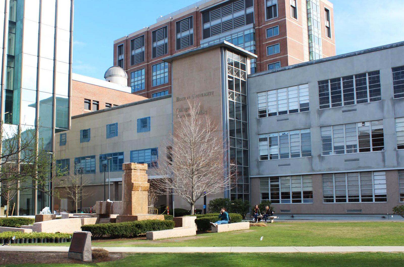 Boston University’s College of Communication plans to redesign its building this summer. PHOTO BY MEGHANA PATNANA/ DAILY FREE PRESS STAFF 