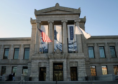 "Hokusai" and "In the Wake," exhibitions portraying Japanese culture, open Sunday at the Boston Museum of Fine Arts. PHOTO BY BETSEY GOLDWASSER/DAILY FREE PRESS STAFF 