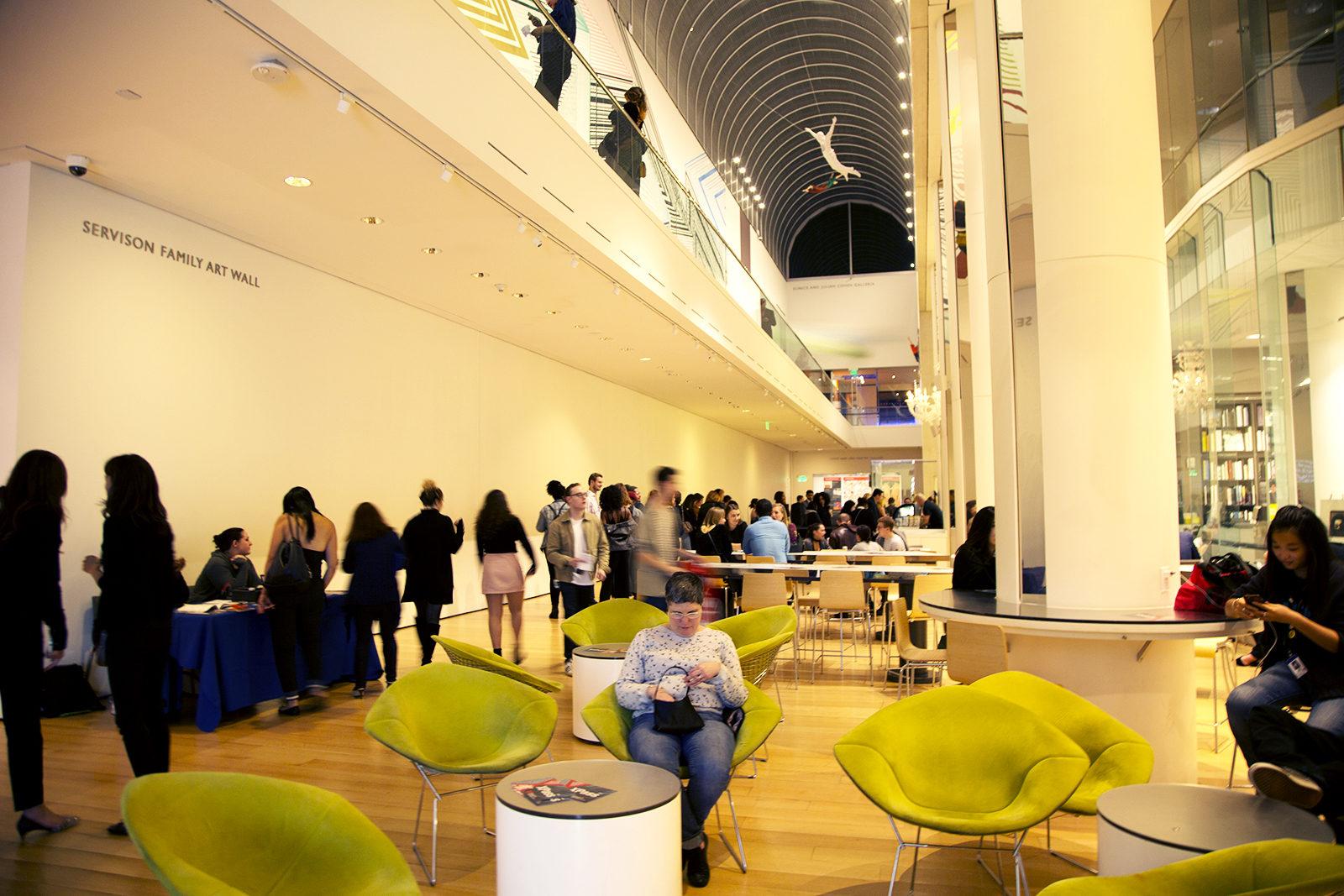 Museum of Fine Arts Boston kicks off MFA Late Nites Oct. 13 featuring live DJs, a food competition and activities until 2 a.m. PHOTO BY HALEY ABRAM/ DAILY FREE PRESS STAFF
