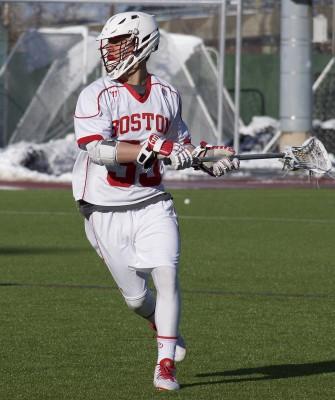 Sophomore Hayden Ruiz has one goal on BU's young season. PHOTO BY ELLEN CLOUSE/DAILY FREE PRESS CONTRIBUTOR