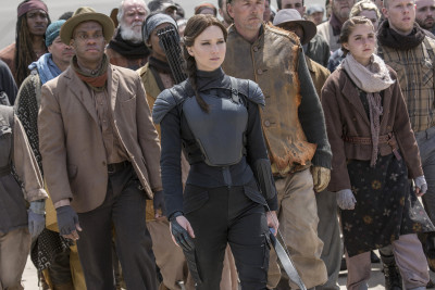Jennifer Lawrence stars as Katniss Everdeen in “The Hunger Games: Mockingjay - Part 2.” PHOTO COURTESY MURRAY CLOSE 