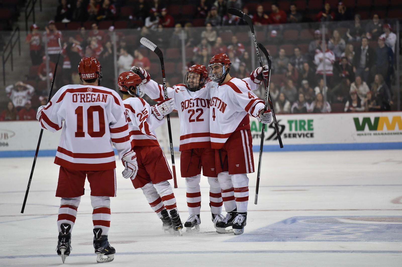 BU is 4-1-1 in its last six games. PHOTO BY MADDIE MALHOTRA/DAILY FREE PRESS STAFF