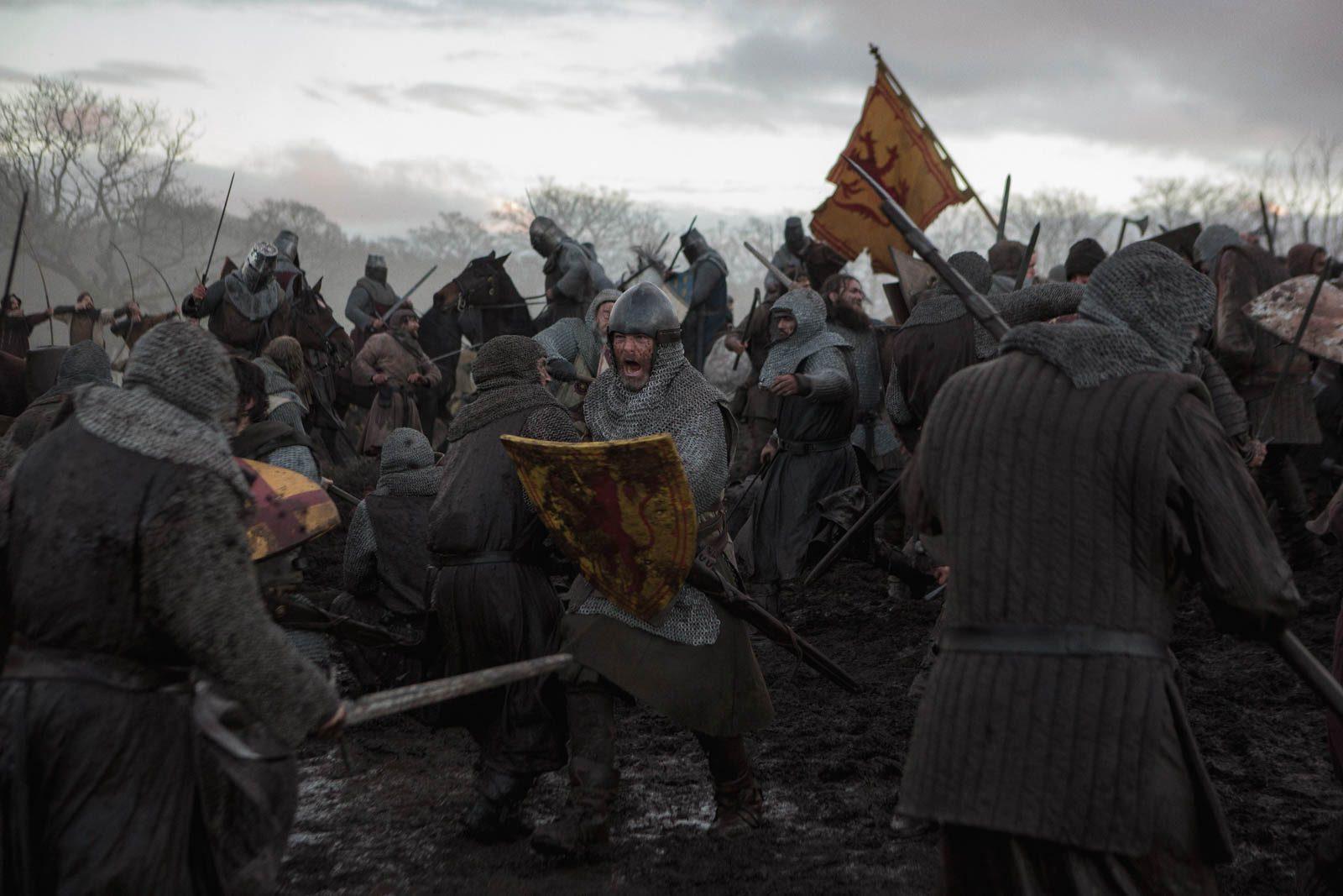 Chris Pine stars in Netflix’s new period film, “Outlaw King.” COURTESY OF DAVID EUSTANCE/ NETFLIX