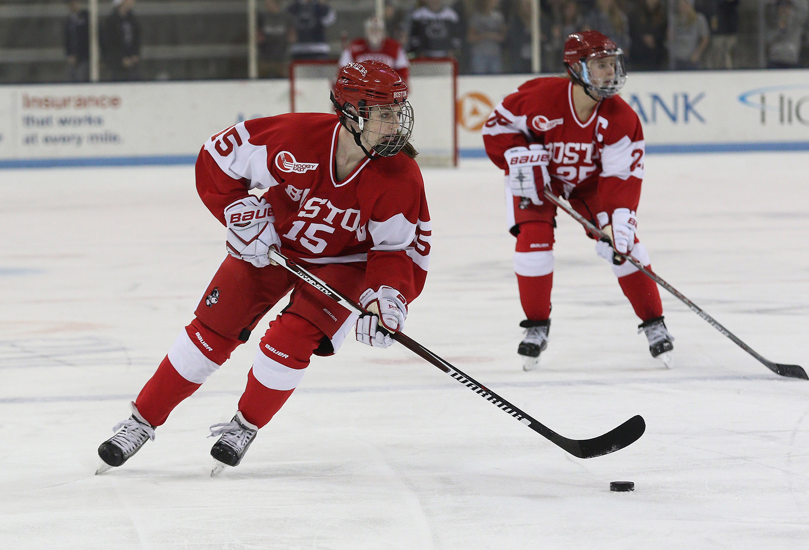 Mary Parker is currently third in the nation in points during her first year at BU. PHOTO COURTESY CRAIG HOUTZ 