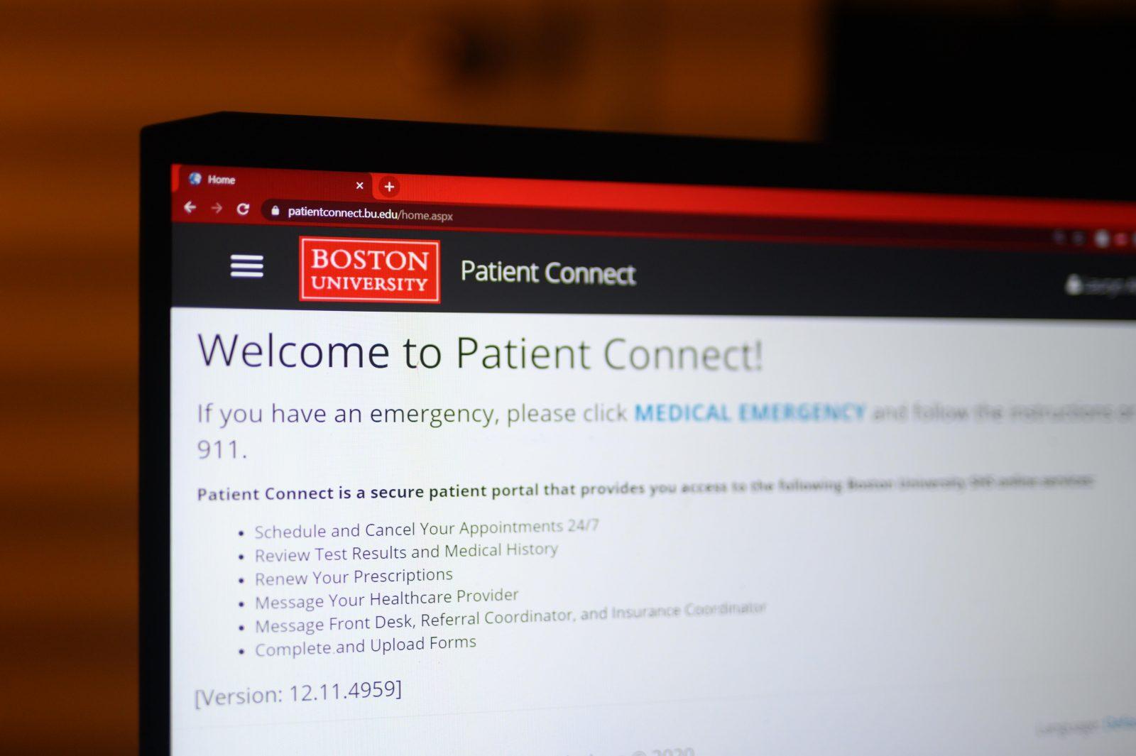 Since returning to campus for the Fall semester, Boston University’s Healthway website has seen some technical problems. ILLUSTRATION BY LAURYN ALLEN/ DAILY FREE PRESS STAFF