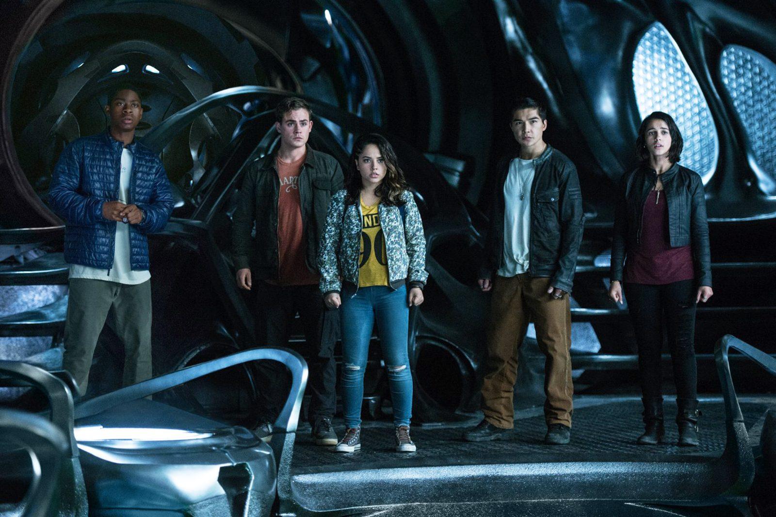 Dacre Montgomery, RJ Cyler, Becky G, Ludi Lin and Naomi Scott star in the new movie, “Power Rangers,” which came out Friday. PHOTO COURTESY MATTHEW J. LLOYD