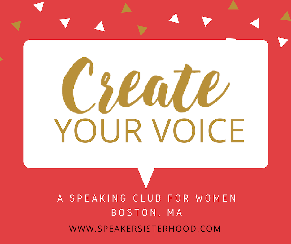 Speaker Sisterhood is a Boston-based organization created by a career consultant to empower women by improving their public speaking skills. COURTESY OF SPEAKER SISTERHOOD