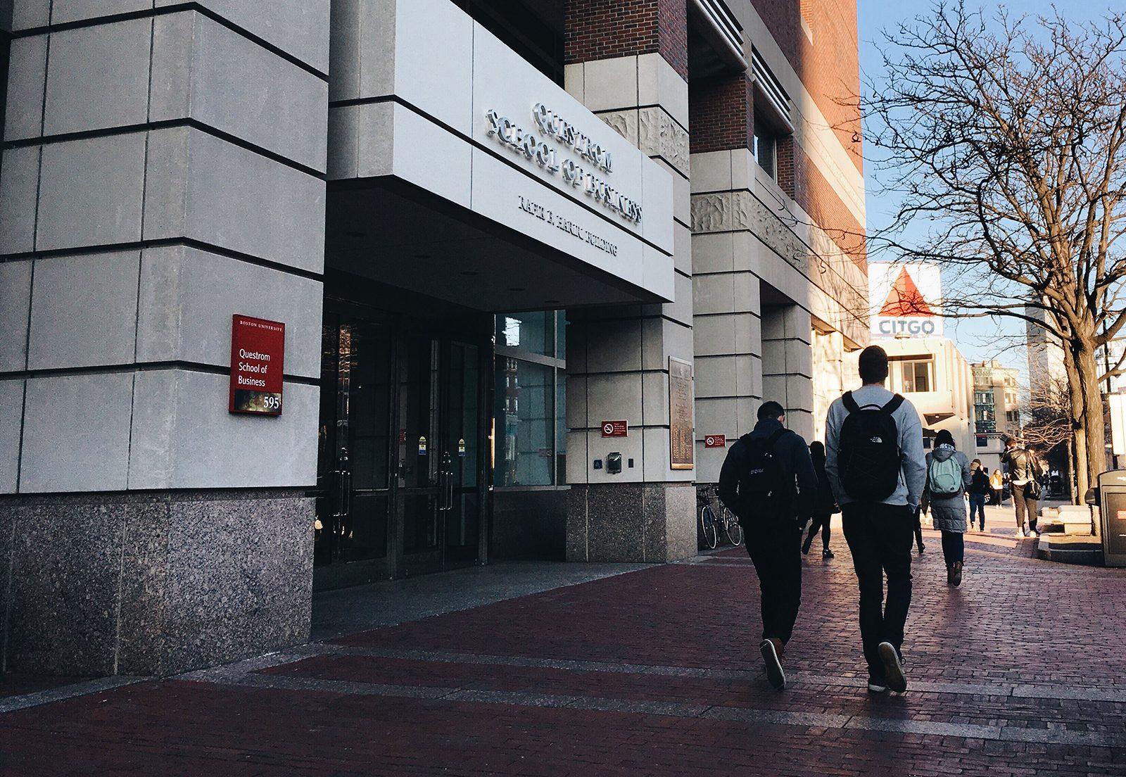 Boston University’s Institute for Sustainable Energy, which is housed inside the Questrom School of Business, is collaborating with the Cynthia and George Mitchell Foundation on a water sustainability project in Texas. PHOTO BY BRIAN MCHALE/ DAILY FREE PRESS STAFF 