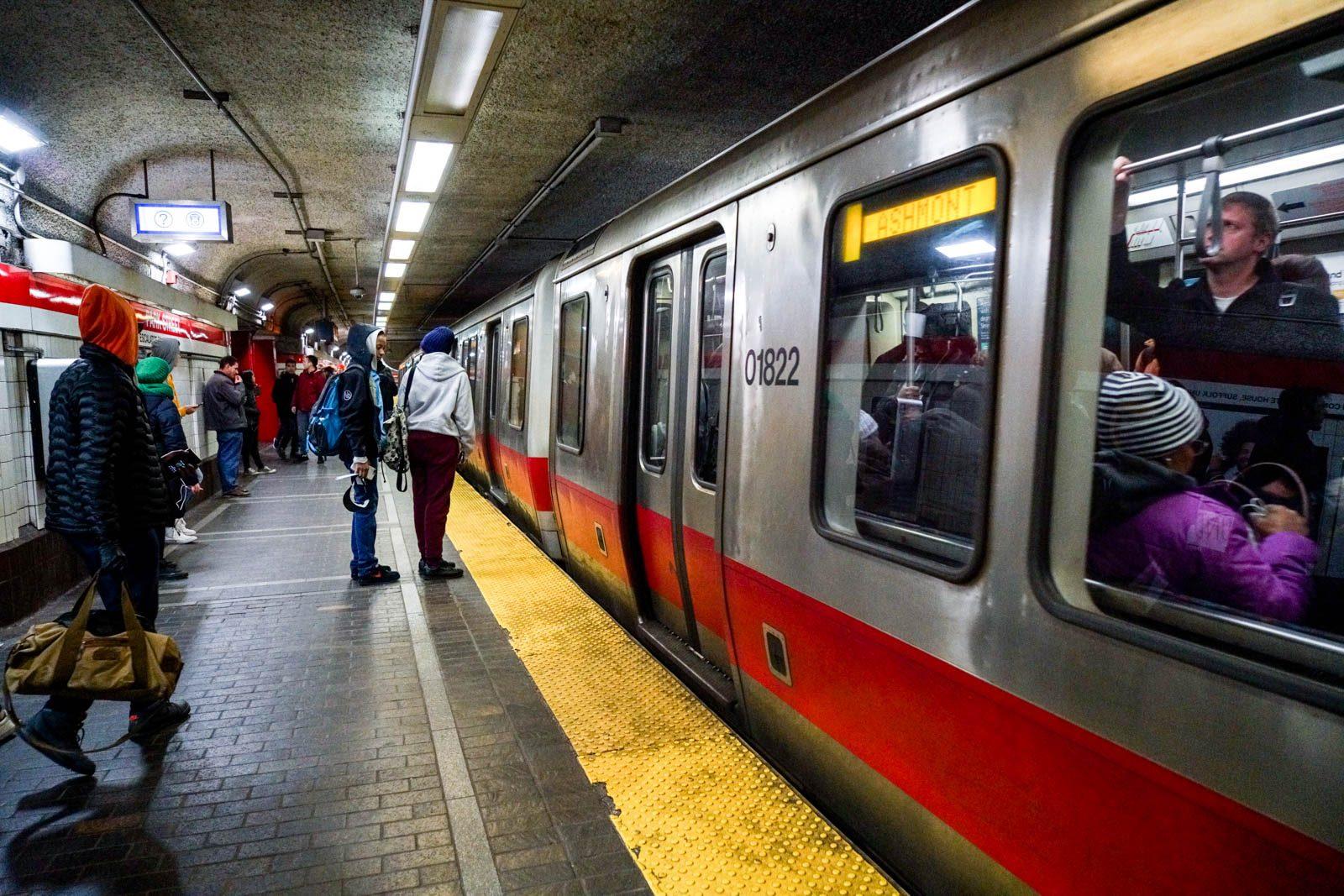 The Greater Boston Chamber of Commerce, the Conservation Law Foundation and the Massachusetts Bay Transportation Authority Advisory Board will jointly evaluate the train system’s progress on eliminating a backlog of repairs. SERENA YU/ DAILY FREE PRESS STAFF
