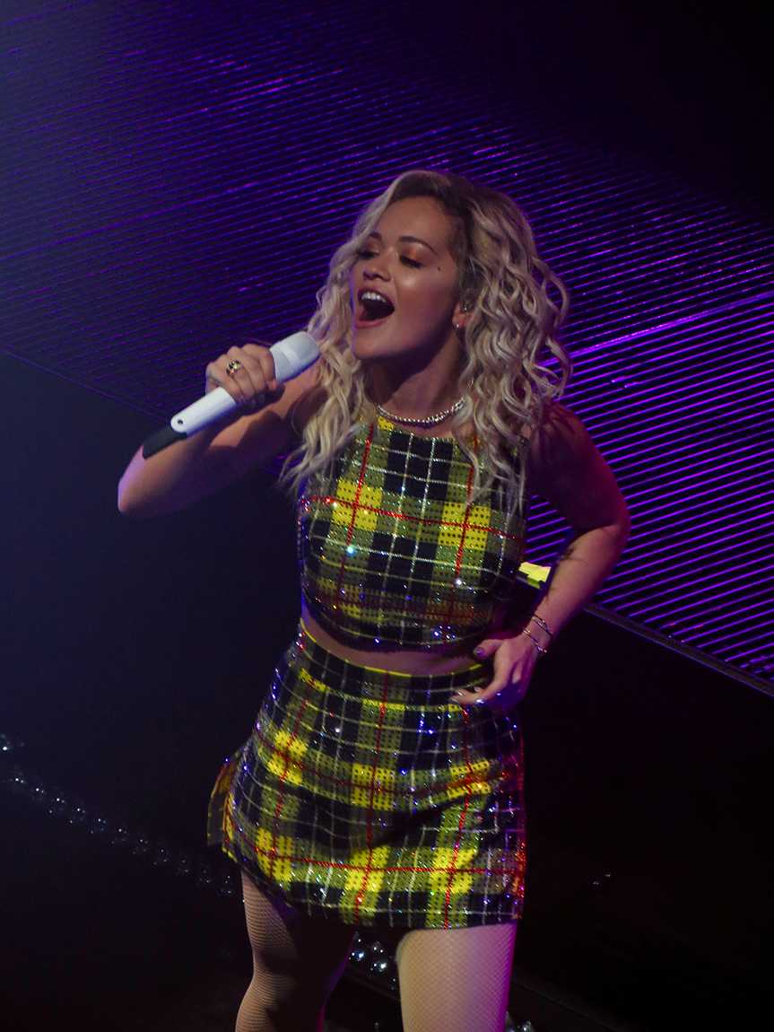 Rita Ora on tour at the O2 Academy Glasgow on May 11. The British singer-songwriter’s second studio album “Phoenix” released Friday. COURTESY OF MARCEN27/FLICKR