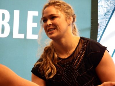 Ronda Rousey has risen to fame as one of the faces of the UFC. PHOTO COURTESY WIKIMEDIA COMMONS 