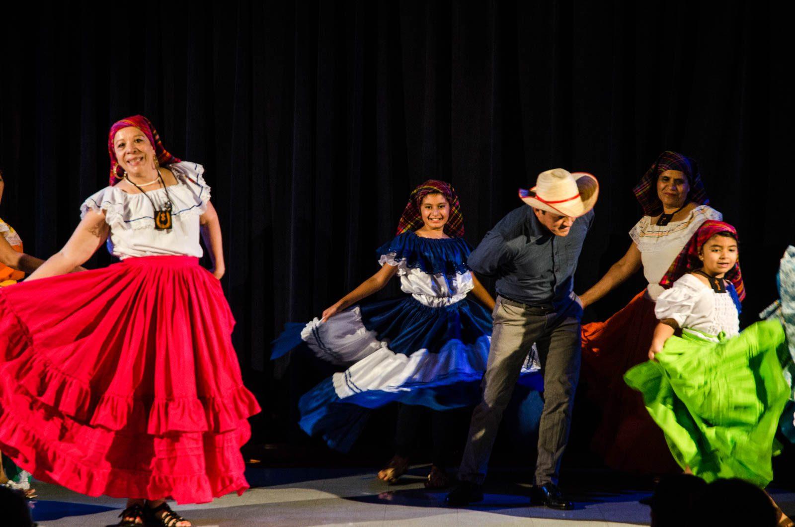 A Salvadoran dance created and performed by children of Temporary Protected Status (TPS). GUTHRIE KUCKES/ DAILY FREE PRESS STAFF