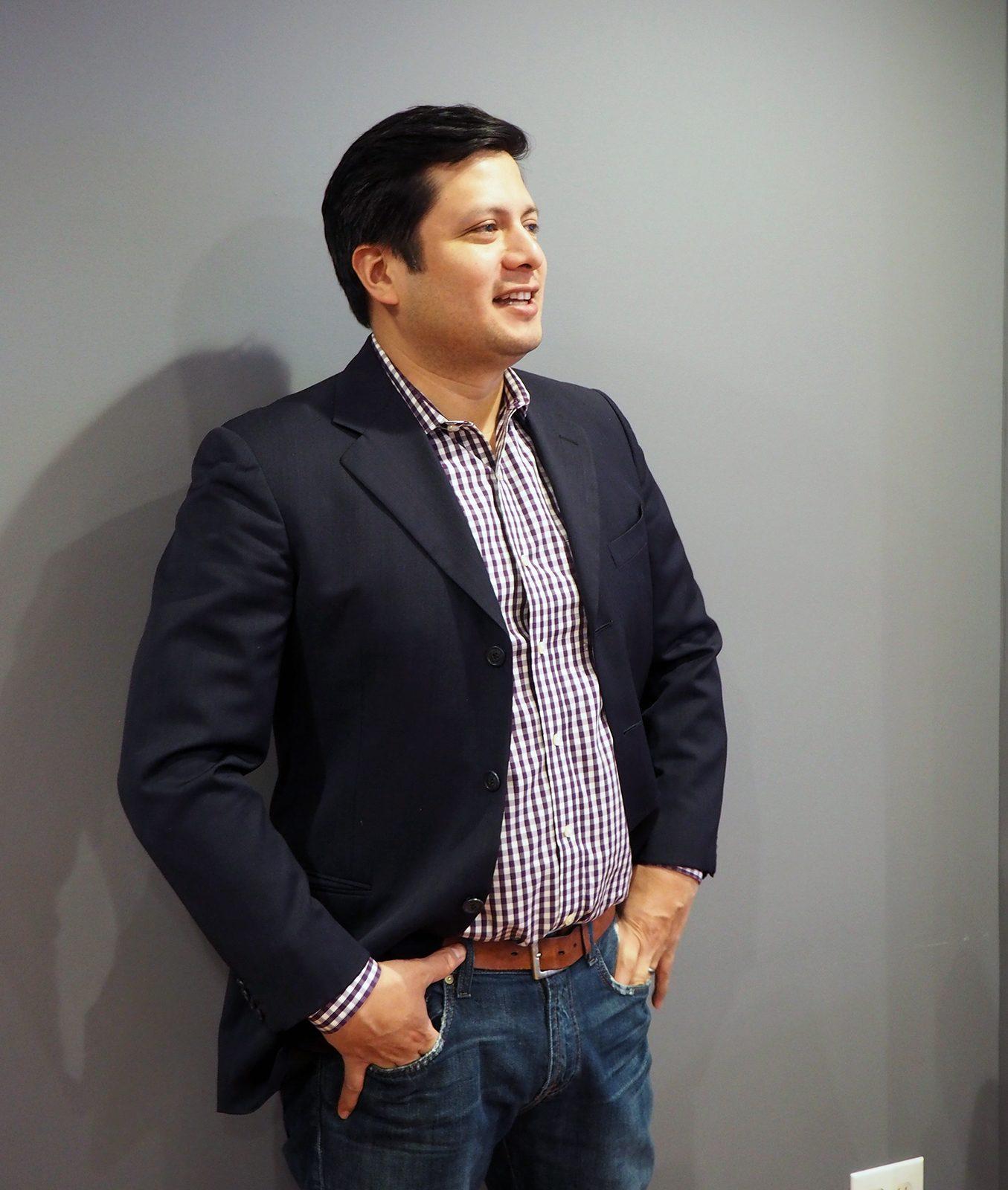 Oliver Sanchez, a BU alum, created Plug Boston, a collaborative workspace for diverse professionals. PHOTO COURTESY PLUG CAMBRIDGE
