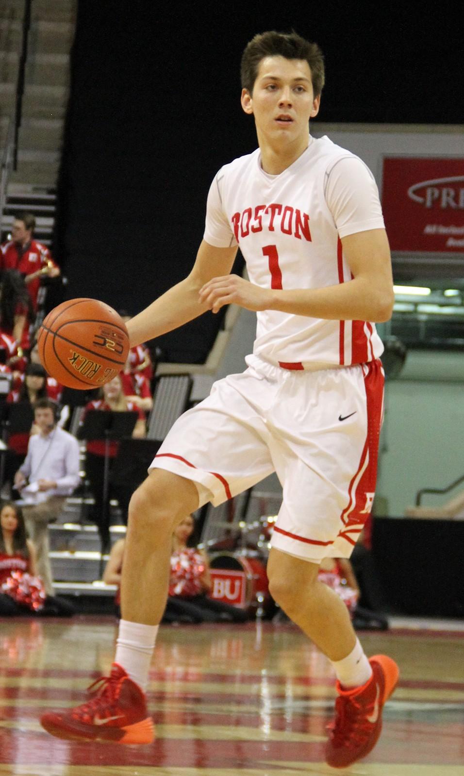 Nick Havener struggled to find any groove offensively. PHOTO BY SARAH SILBIGER/DAILY FREE PRESS STAFF