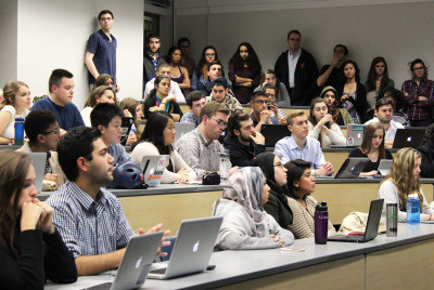 Following the Student Government impeachment of Kimberly Barzola and Marwa Sayed Monday night, many are left wondering what will happen to their positions. PHOTO BY SUSIE TERASAKI/DFP FILE PHOTO