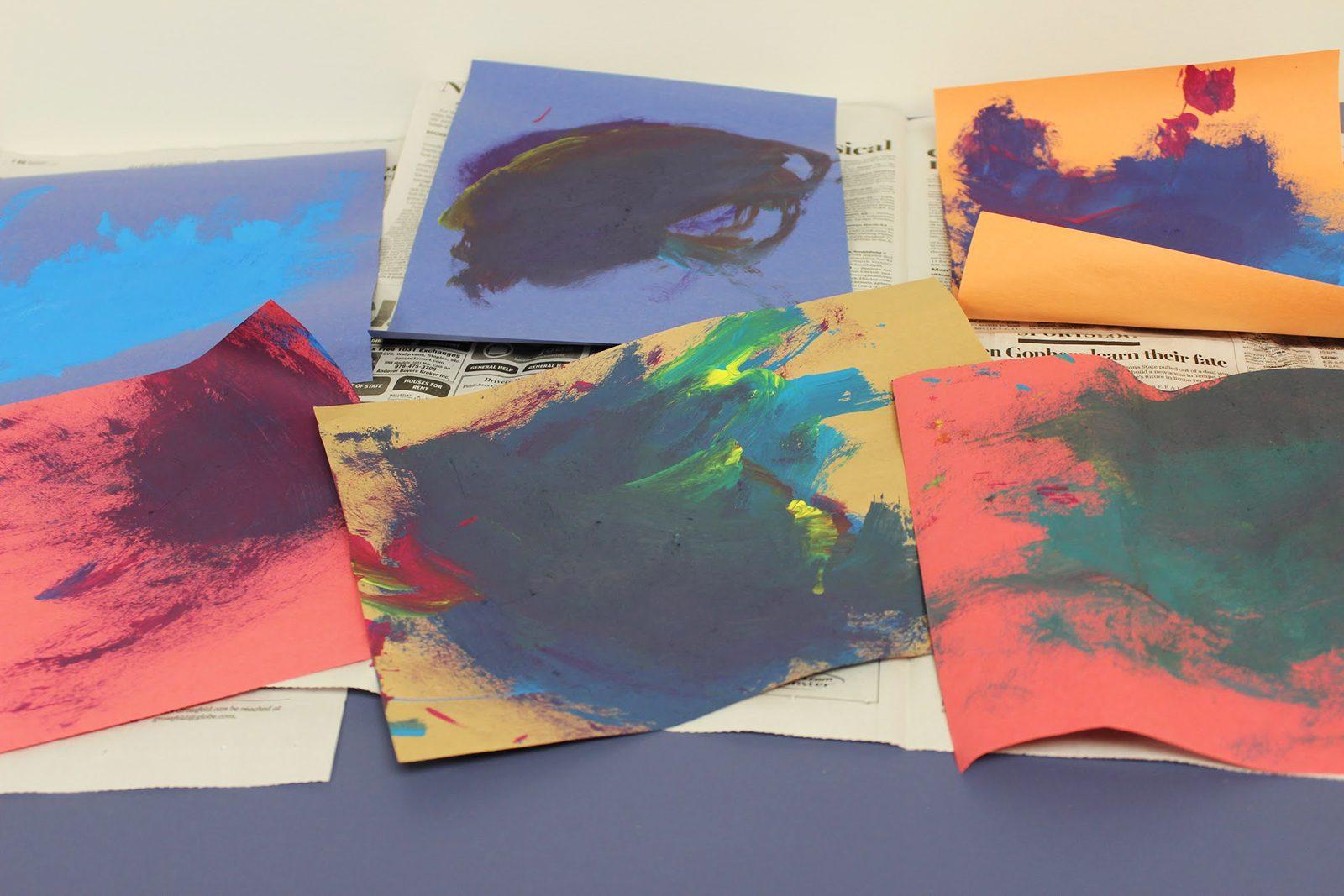 Participants paint as part of MABWorks, a vocational program for people with developmental disabilities, has raised complaints of discrimination against the MBTA. PHOTO BY SHANNON LARSON/ DAILY FREE PRESS STAFF